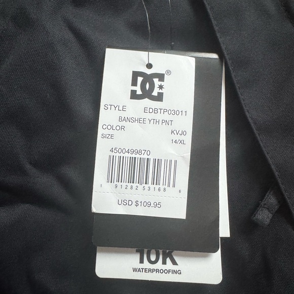 NWT DC Snowpants Youth XL/14 - Picture 2 of 6